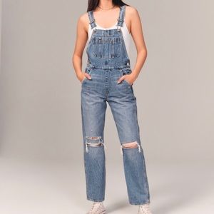 Abercrombie & Fitch High Rise Overalls XL